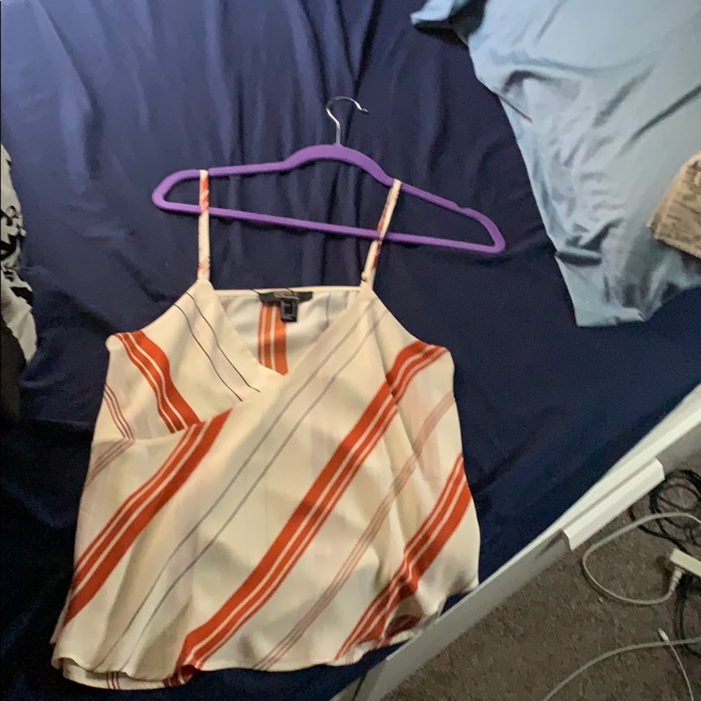 A spaghetti strap shirt from forever 21